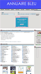 Mobile Screenshot of annuaire-bleu.info
